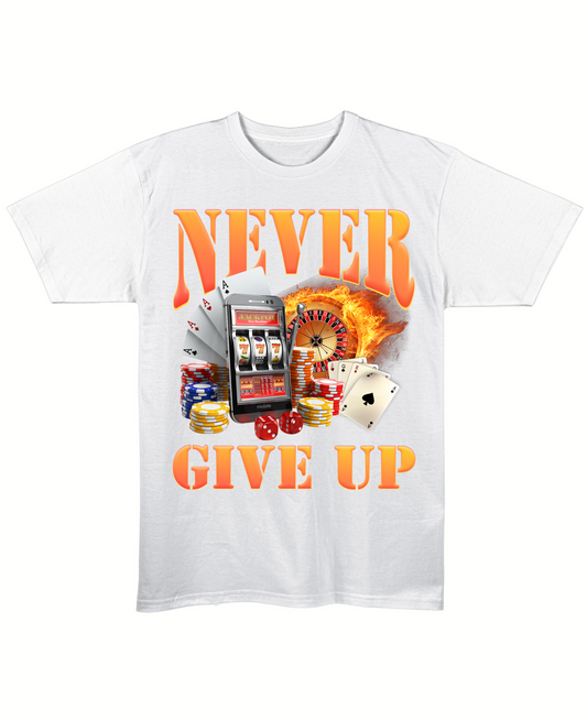 Never Give Up - Regular Fit Tee