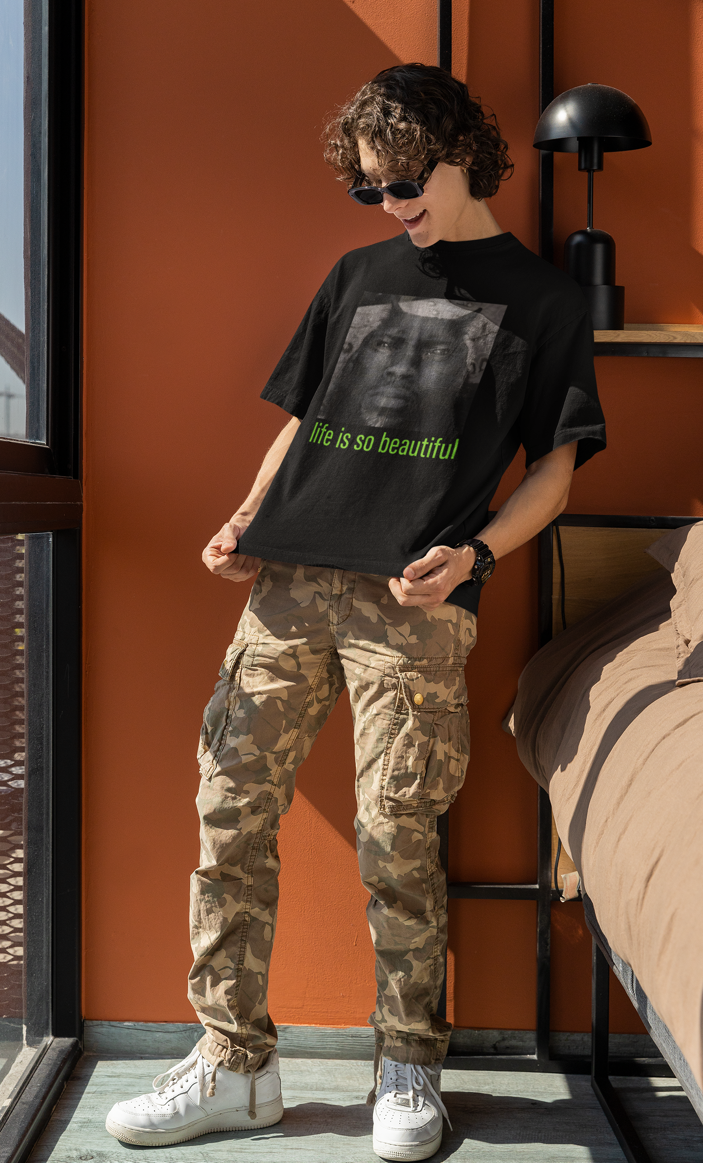 life is so beautiful - Oversized Tee